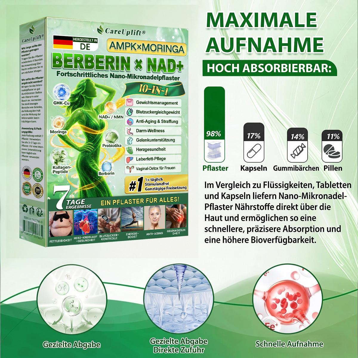 𝐂𝐚𝐫𝐞𝐔𝐩𝐥𝐢𝐟𝐭® 👩‍⚕️ 𝐀𝐌𝐏𝐊 × 𝐌𝐨𝐫𝐢𝐧𝐠𝐚 & 𝐁𝐞𝐫𝐛𝐞𝐫𝐢𝐧 𝟏𝟎-𝐢𝐧-𝟏 𝐅𝐨𝐫𝐭𝐬𝐜𝐡𝐫𝐢𝐭𝐭𝐥𝐢𝐜𝐡𝐞𝐬 𝐍𝐚𝐧𝐨-𝐌𝐢𝐤𝐫𝐨𝐧𝐚𝐝𝐞𝐥𝐩𝐚𝐭𝐜𝐡
